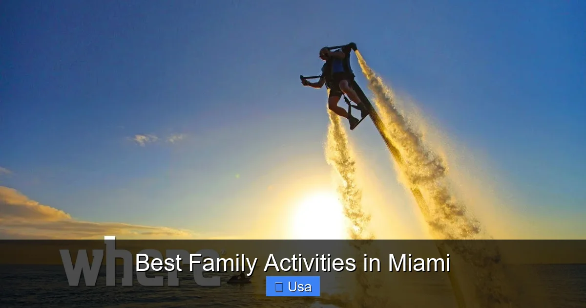 Best Family Activities in Miami
