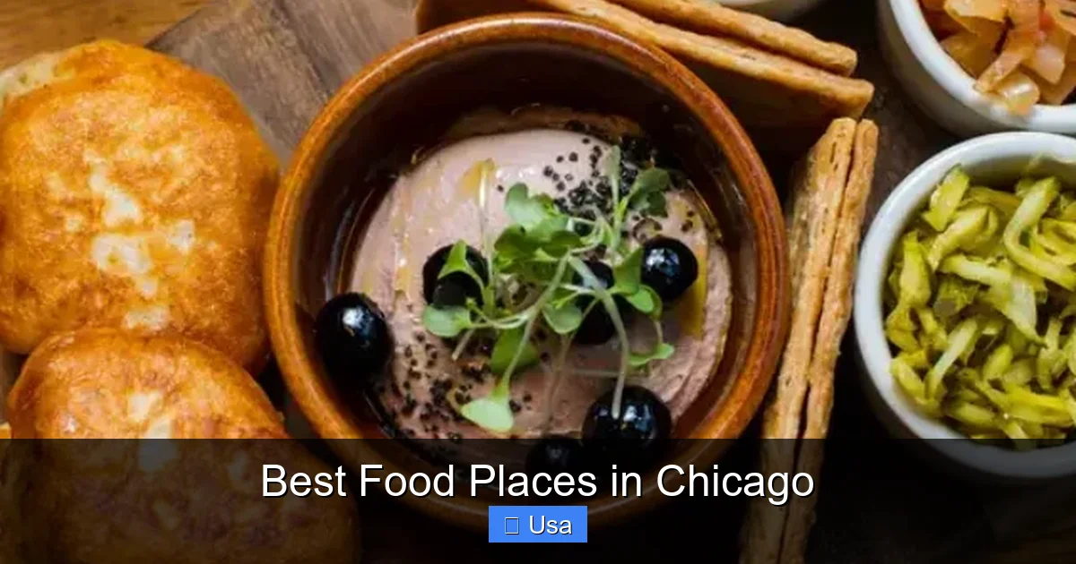Best Food Places in Chicago