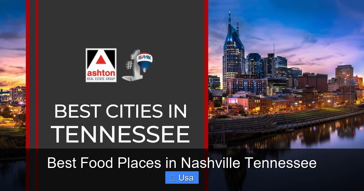 Best Food Places in Nashville Tennessee