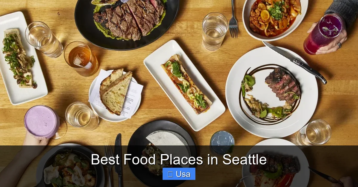 Best Food Places in Seattle