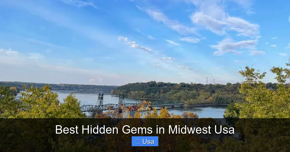 Best Hidden Gems in Midwest Usa