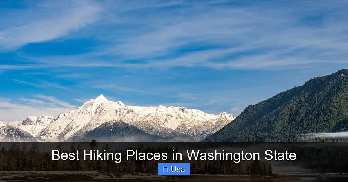 Best Hiking Places in Washington State