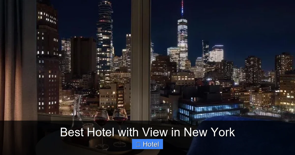 Best Hotel with View in New York