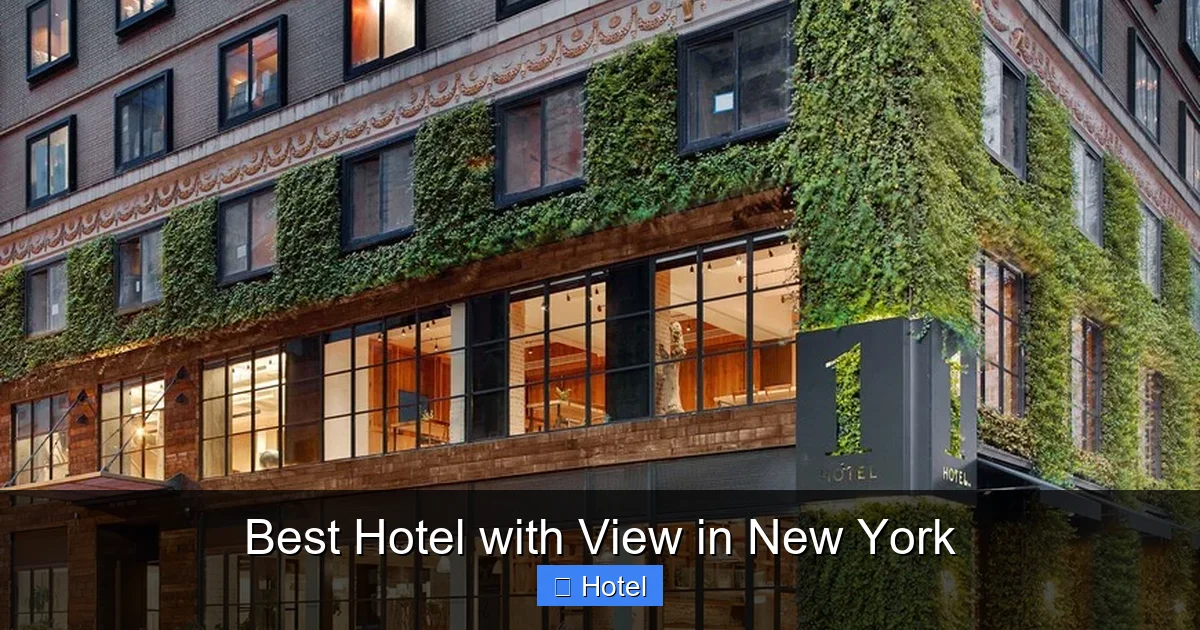Best Hotel with View in New York