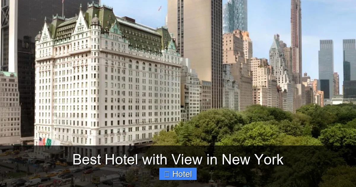 Best Hotel with View in New York