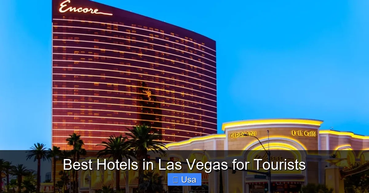 Best Hotels in Las Vegas for Tourists