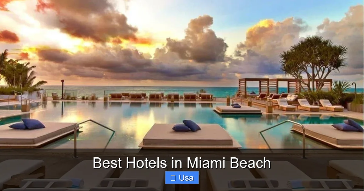Best Hotels in Miami Beach