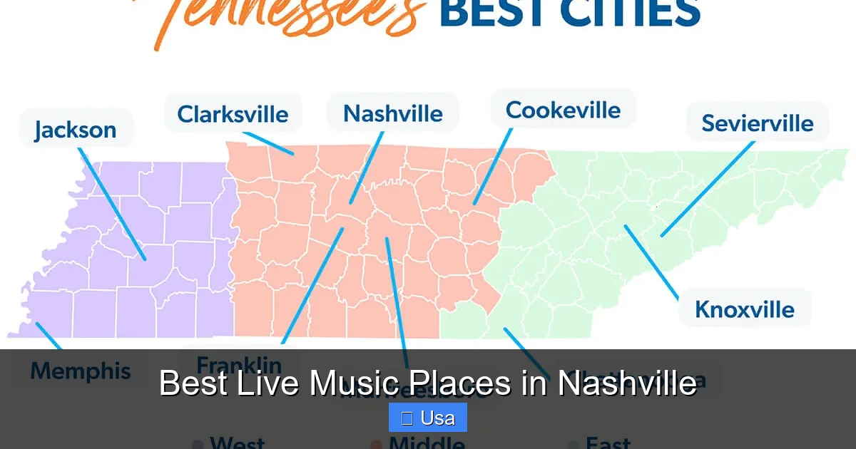 Best Live Music Places in Nashville