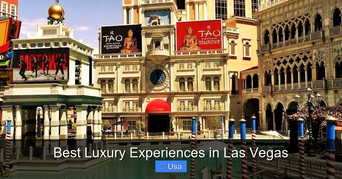 Best Luxury Experiences in Las Vegas