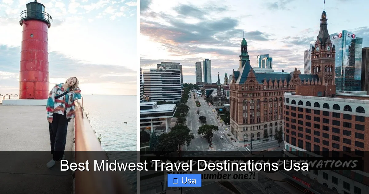 Best Midwest Travel Destinations Usa