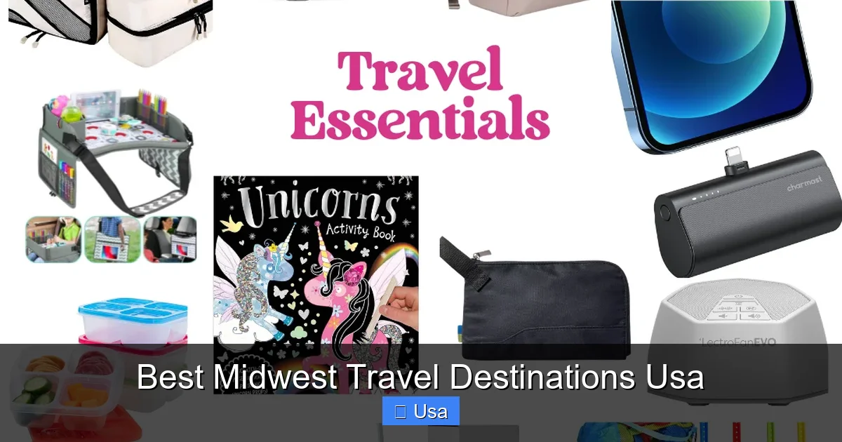 Best Midwest Travel Destinations Usa