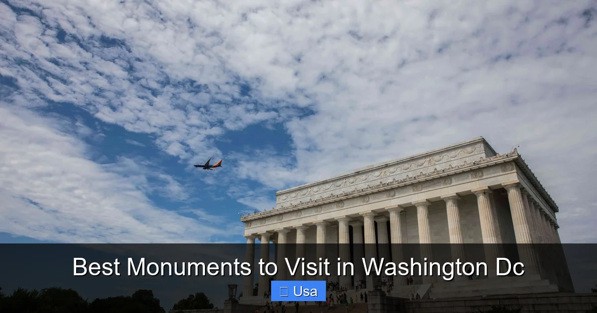 Best Monuments to Visit in Washington Dc