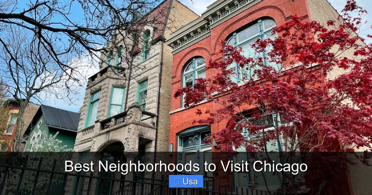 Best Neighborhoods to Visit Chicago