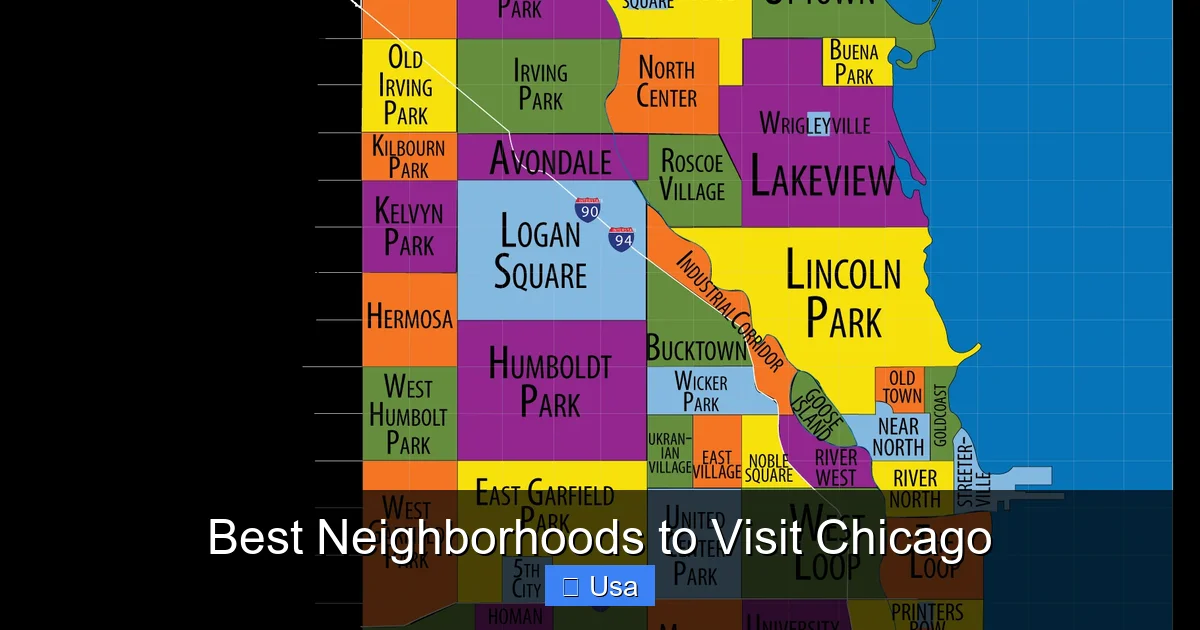 Best Neighborhoods to Visit Chicago