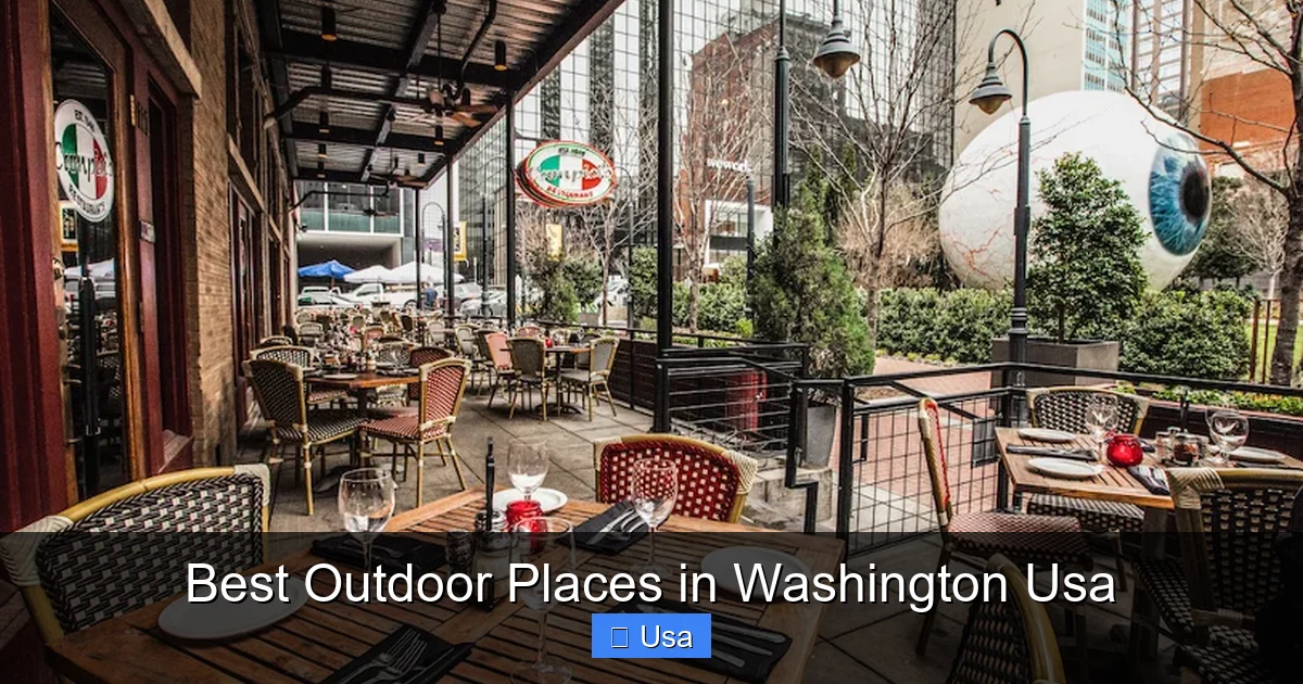 Best Outdoor Places in Washington Usa