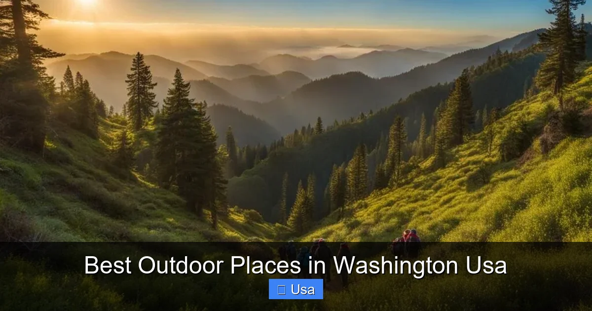 Best Outdoor Places in Washington Usa