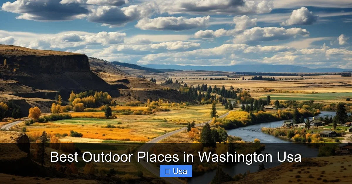 Best Outdoor Places in Washington Usa
