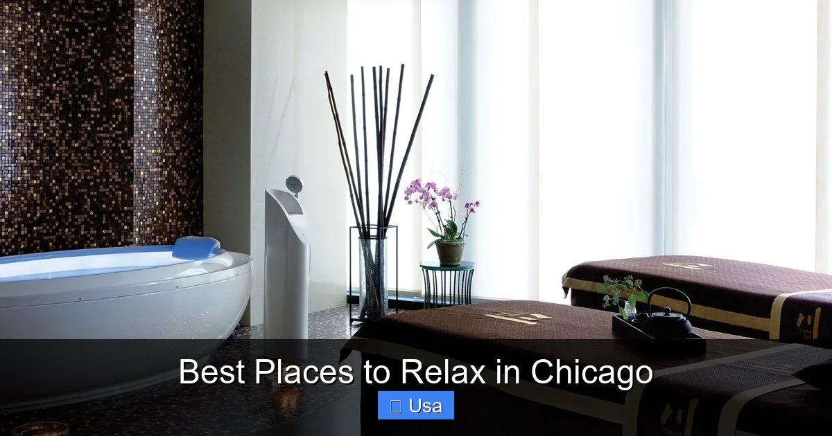 Best Places to Relax in Chicago