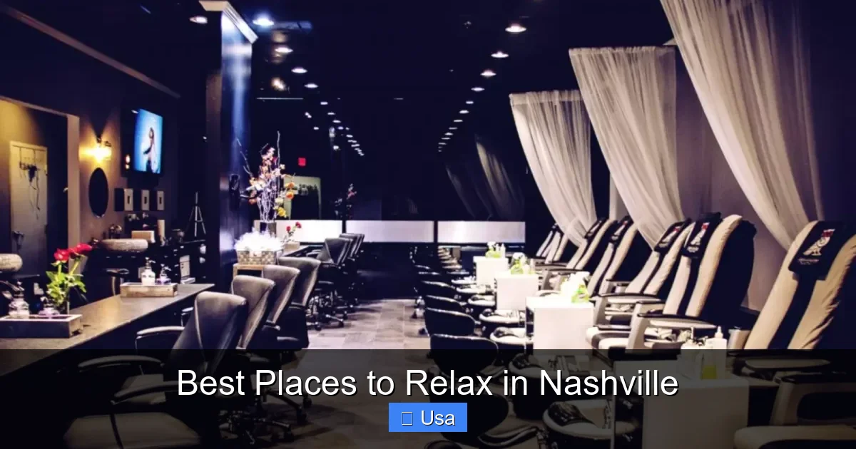 Best Places to Relax in Nashville