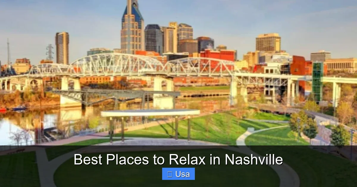 Best Places to Relax in Nashville
