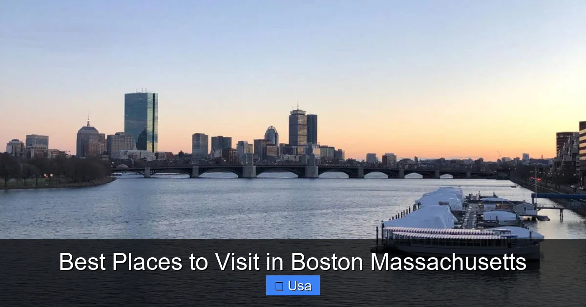 Best Places to Visit in Boston Massachusetts