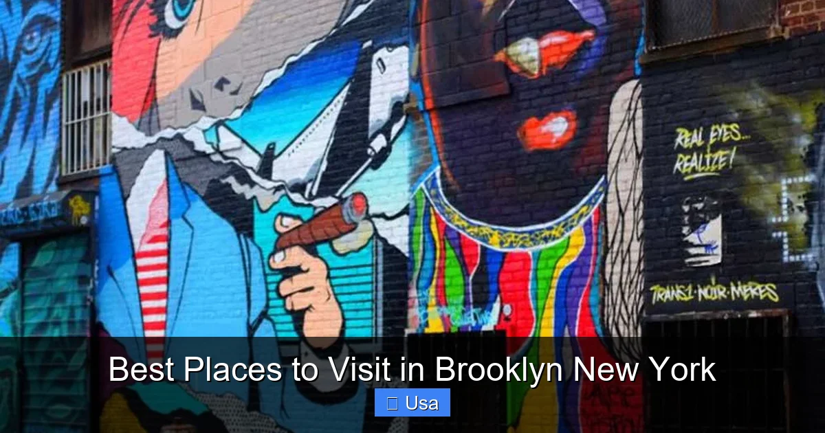 Best Places to Visit in Brooklyn New York
