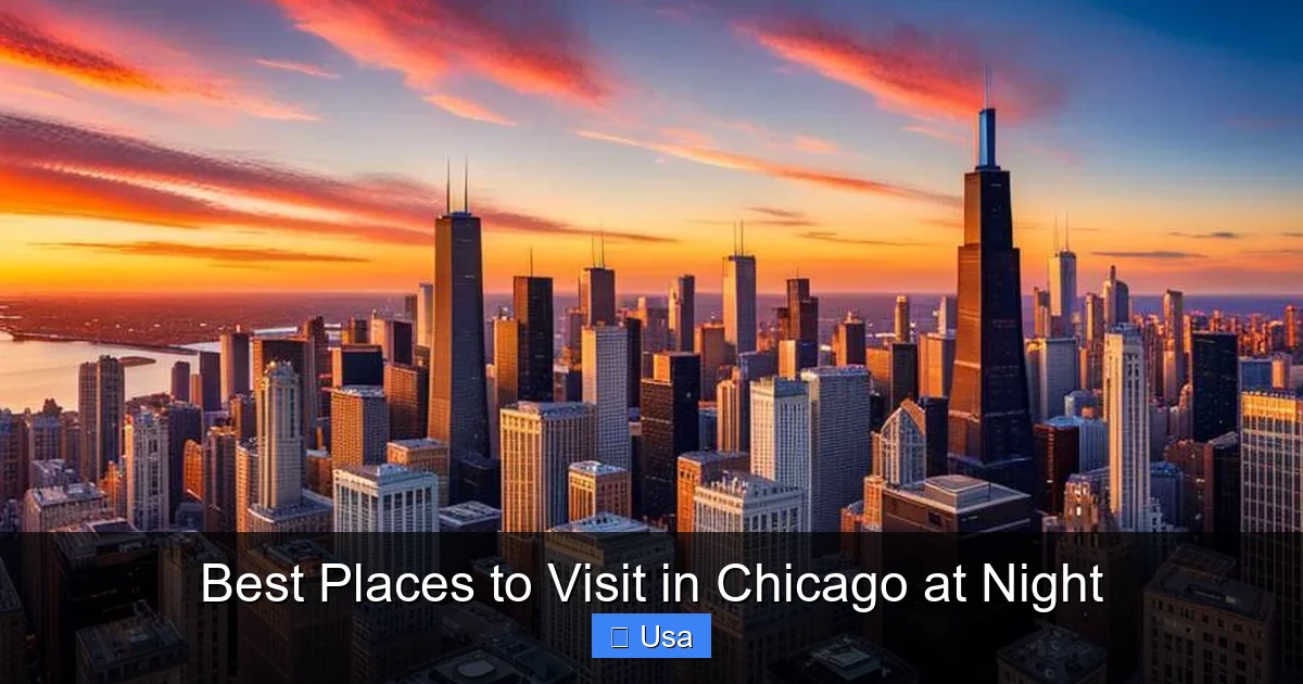 Best Places to Visit in Chicago at Night