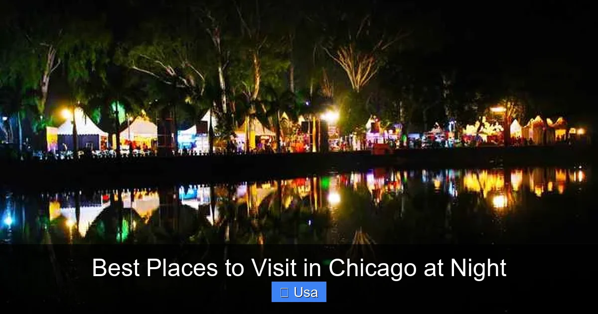 Best Places to Visit in Chicago at Night