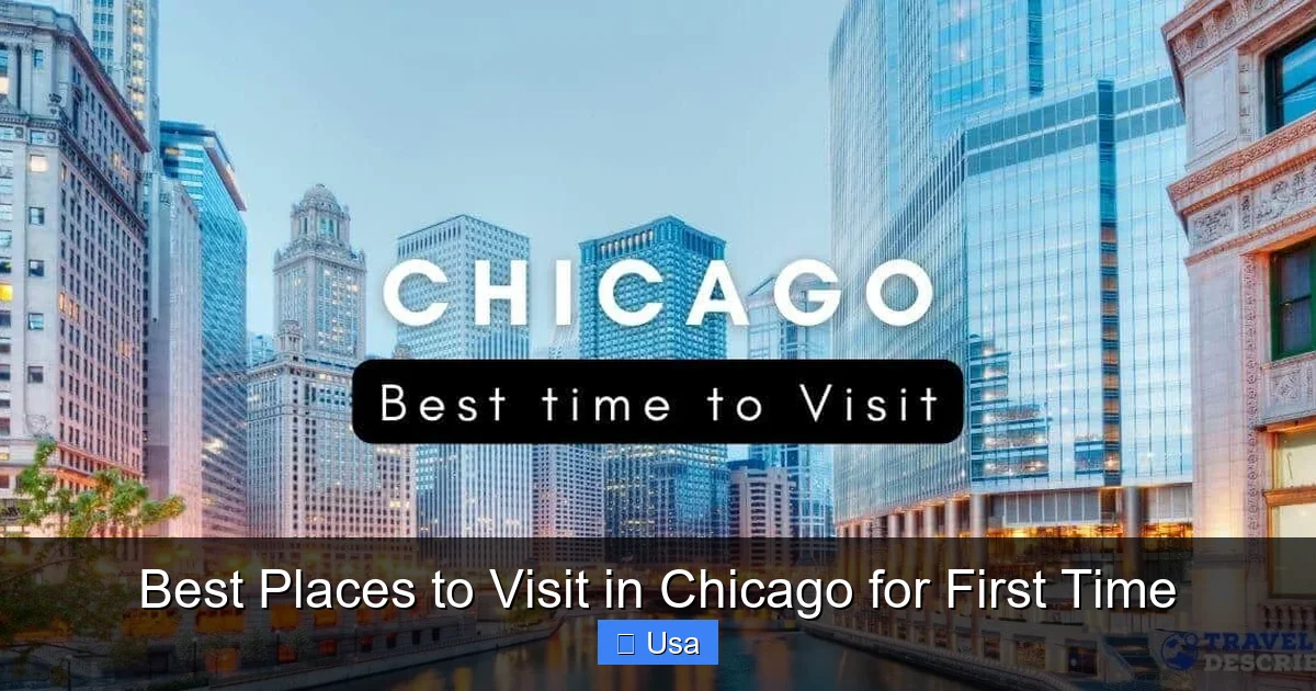 Best Places to Visit in Chicago for First Time