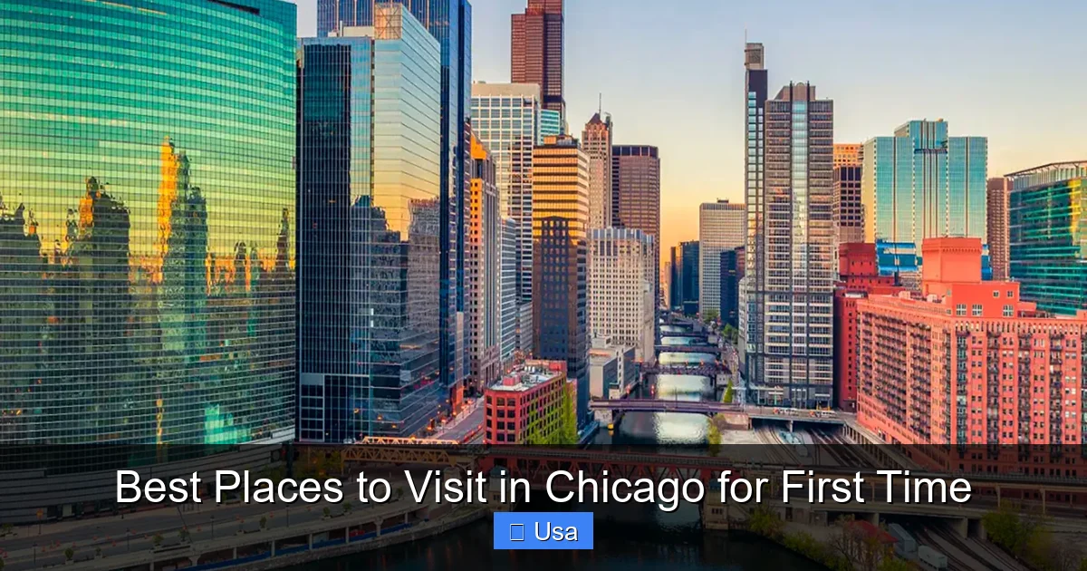 Best Places to Visit in Chicago for First Time