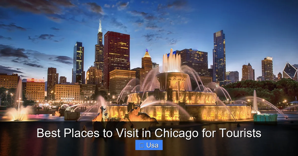 Best Places to Visit in Chicago for Tourists