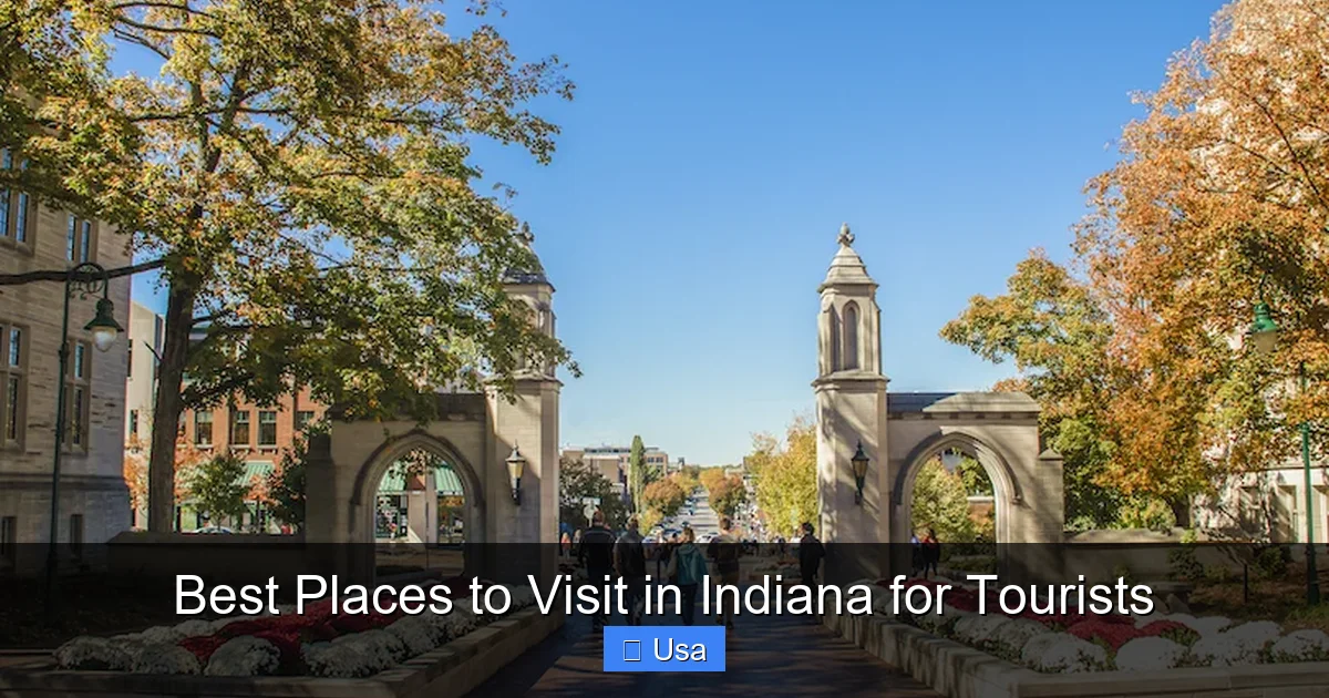 Best Places to Visit in Indiana for Tourists