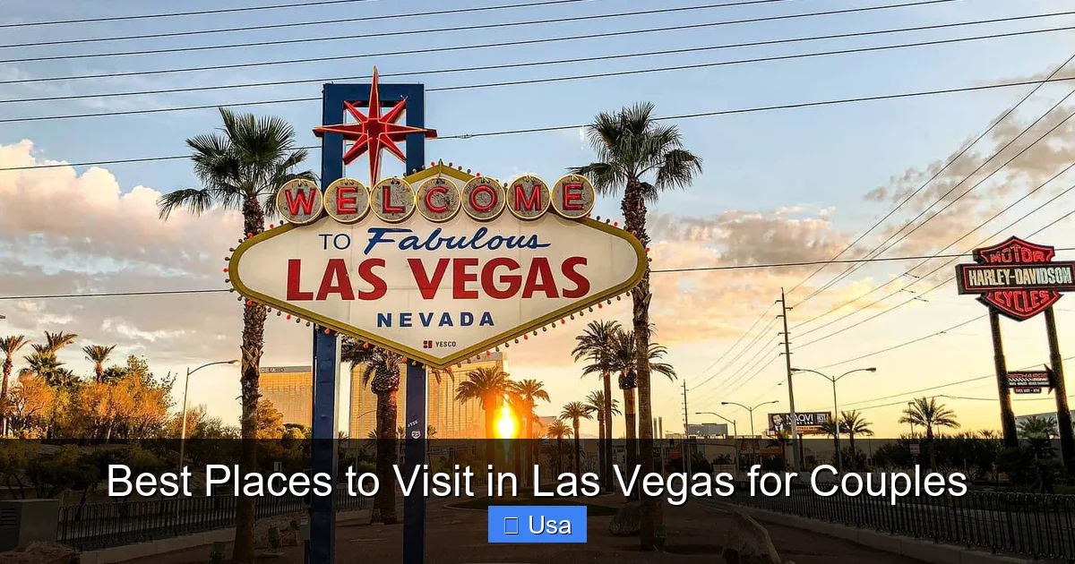 Best Places to Visit in Las Vegas for Couples