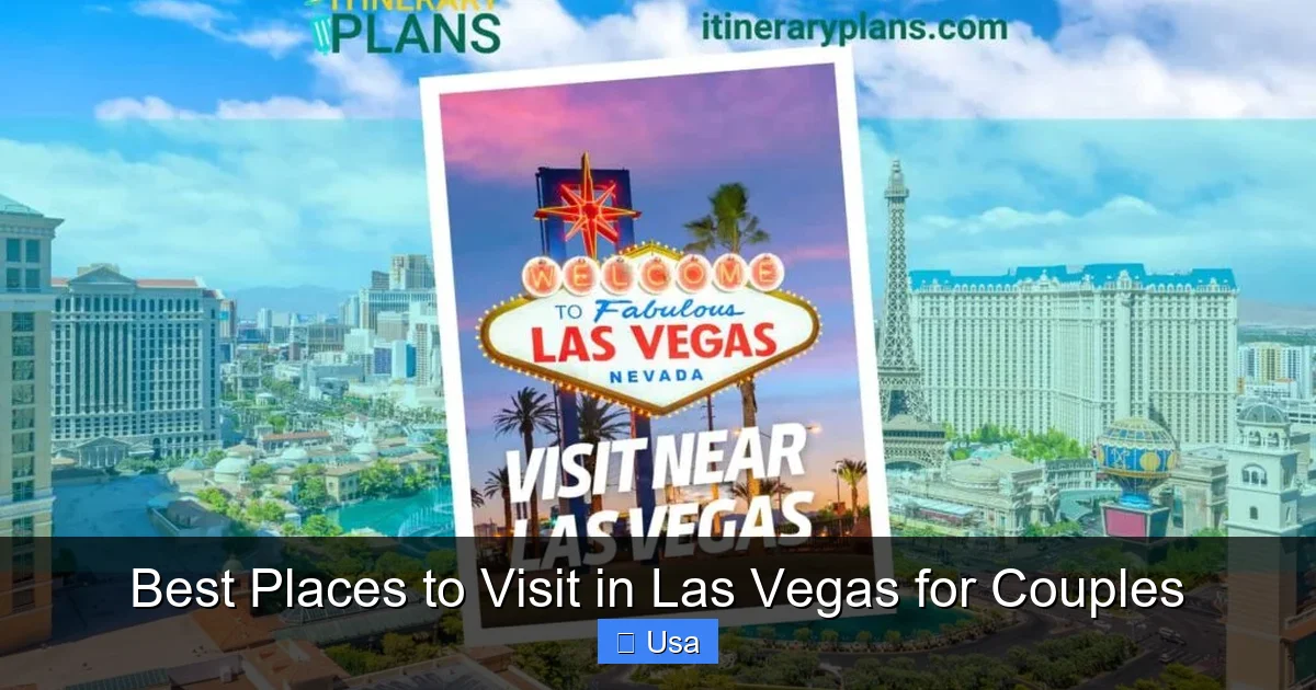 Best Places to Visit in Las Vegas for Couples