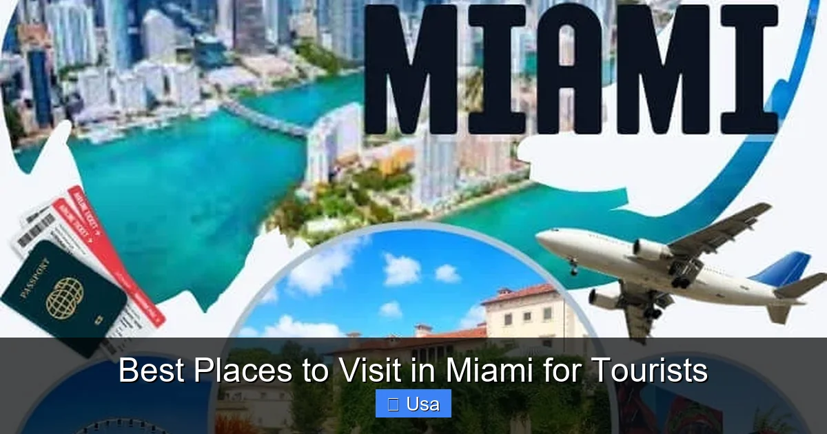 Best Places to Visit in Miami for Tourists