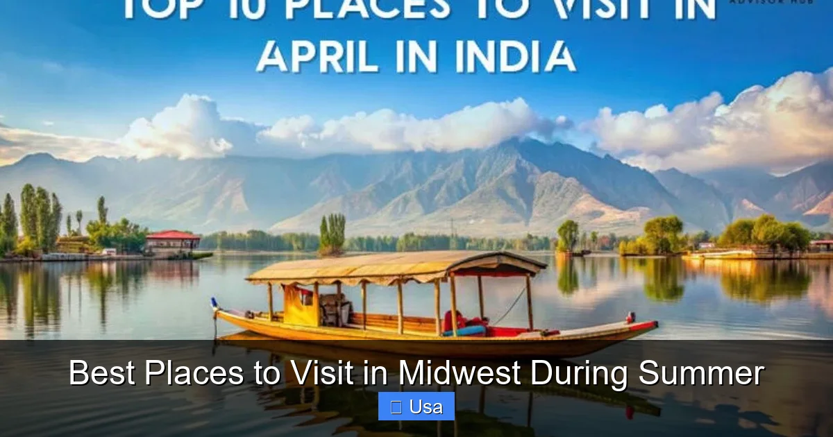 Best Places to Visit in Midwest During Summer