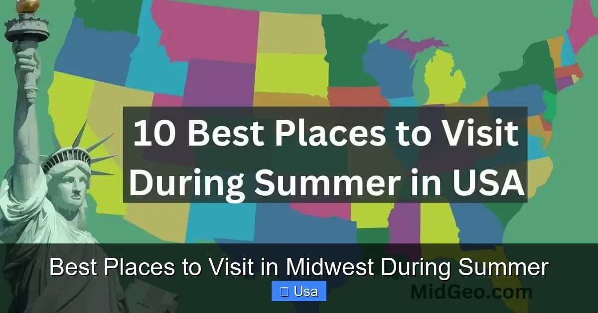 Best Places to Visit in Midwest During Summer