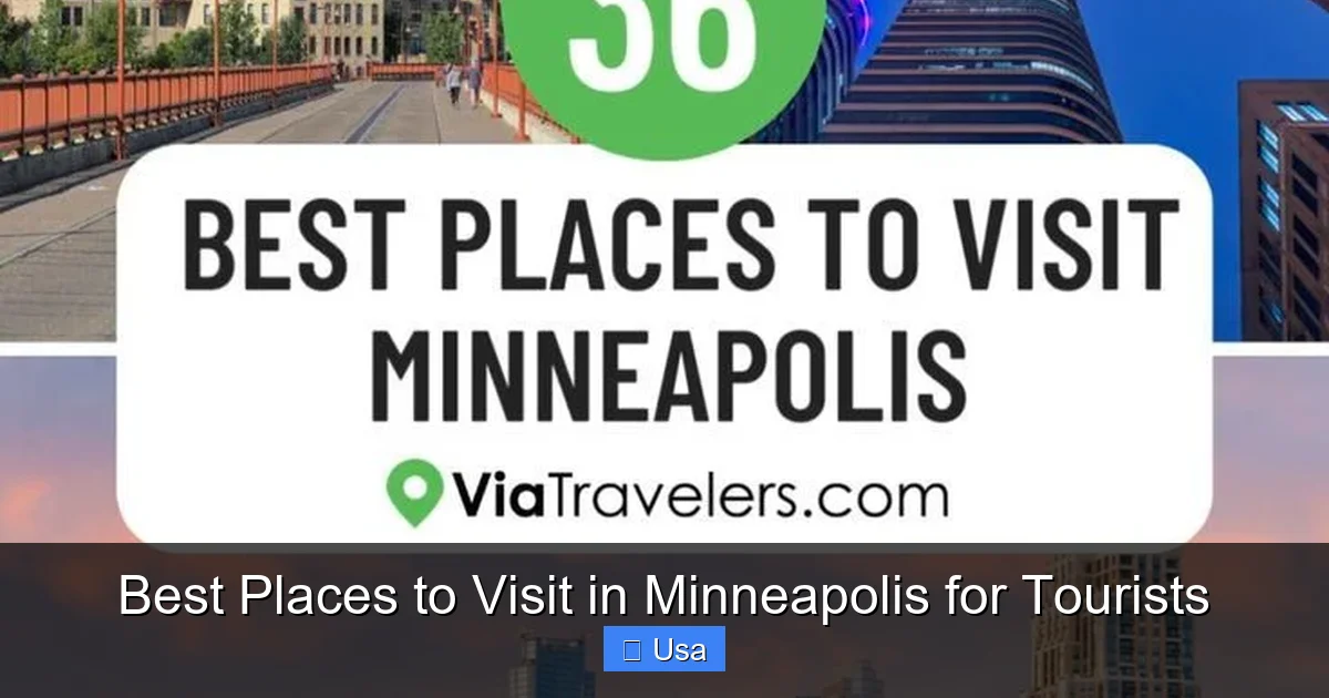 Best Places to Visit in Minneapolis for Tourists