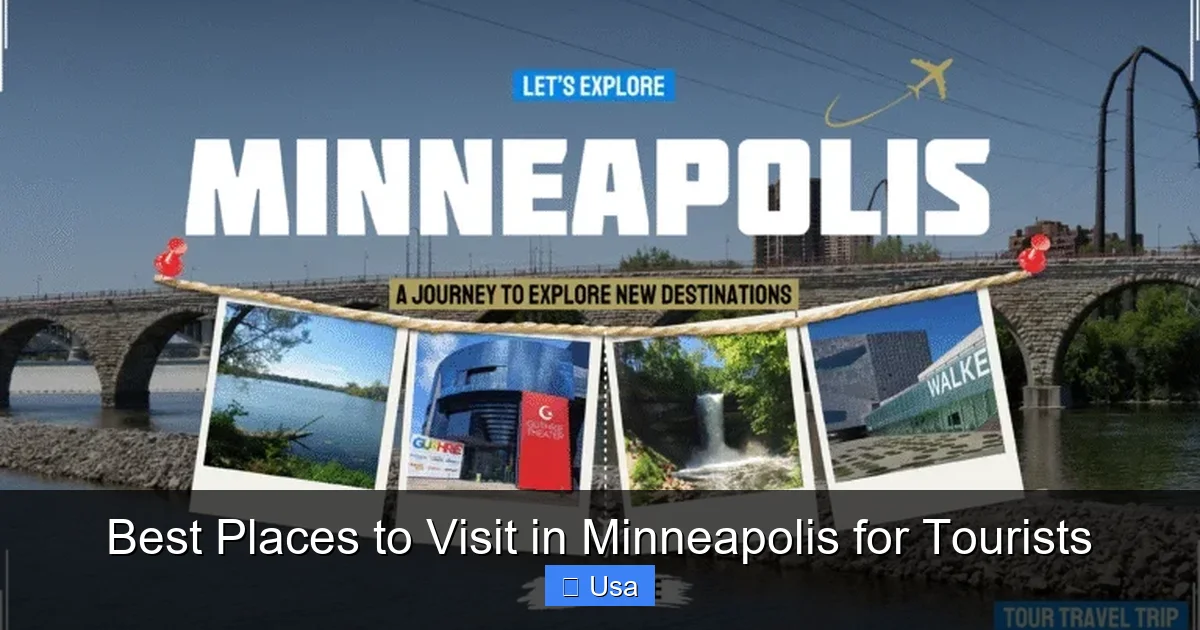 Best Places to Visit in Minneapolis for Tourists