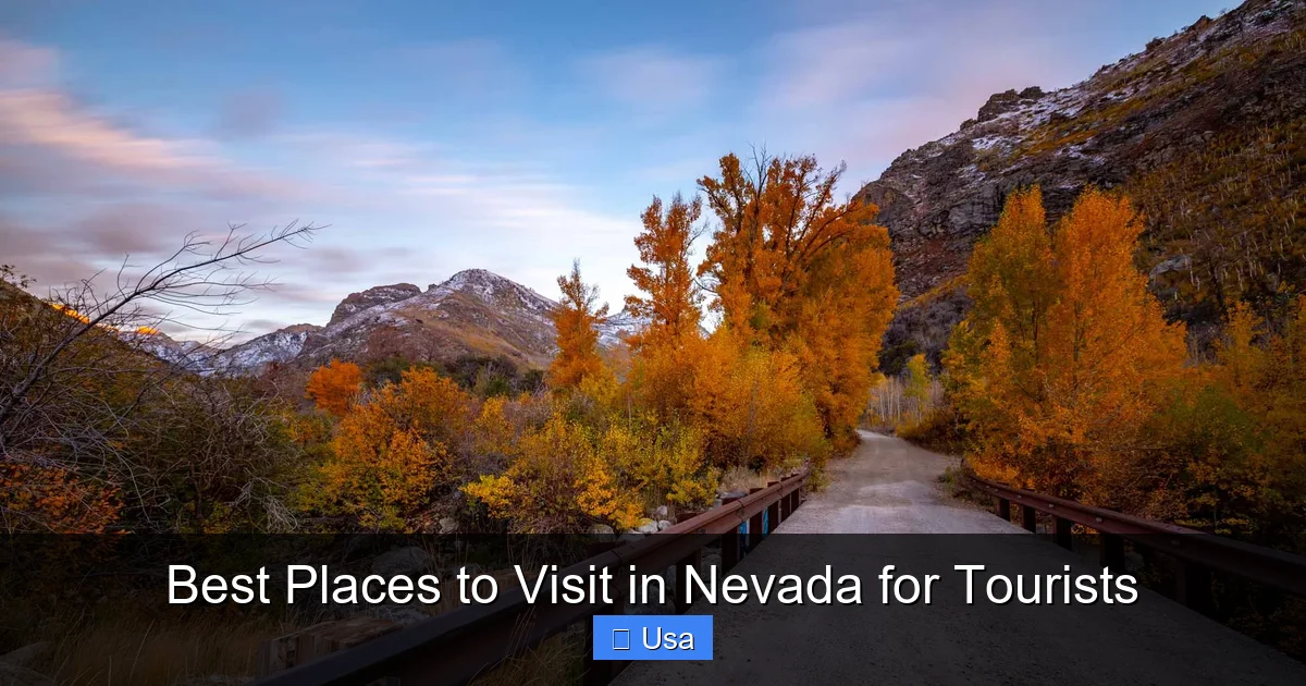 Best Places to Visit in Nevada for Tourists