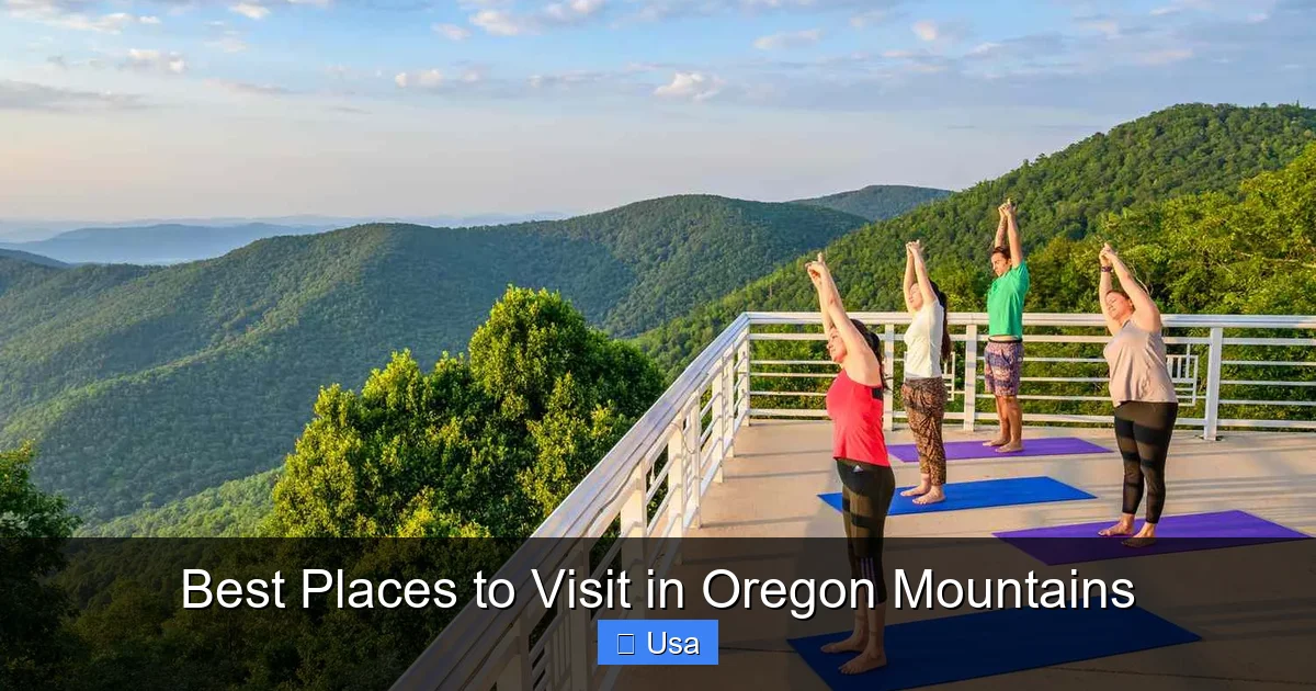 Best Places to Visit in Oregon Mountains