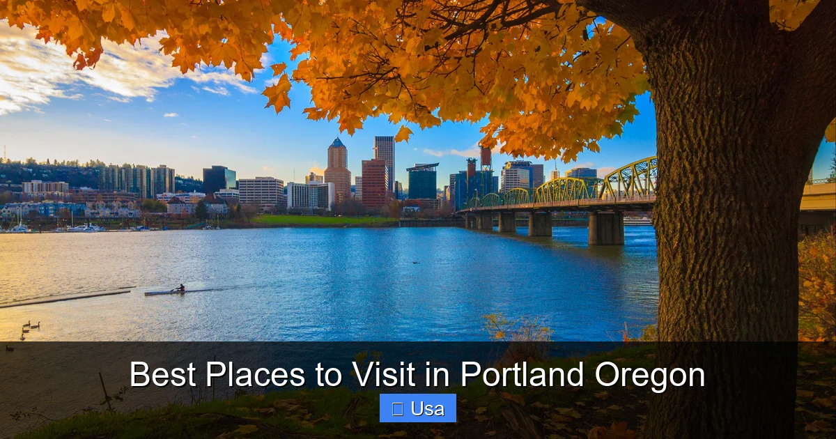Best Places to Visit in Portland Oregon