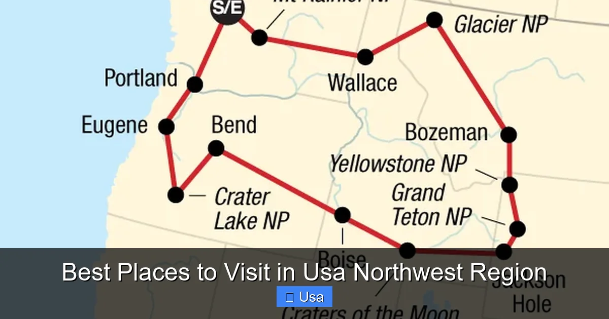 Best Places to Visit in Usa Northwest Region