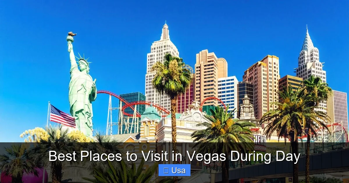 Best Places to Visit in Vegas During Day