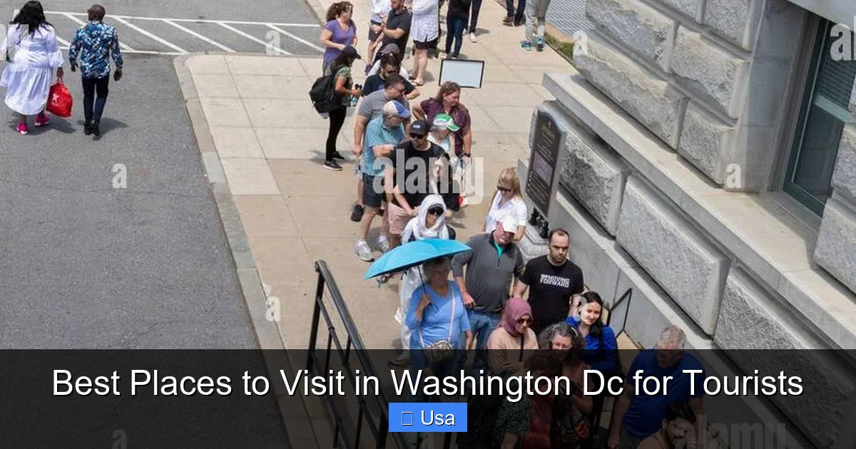 Best Places to Visit in Washington Dc for Tourists