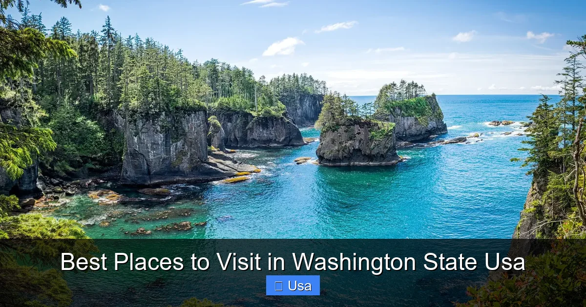 Best Places to Visit in Washington State Usa