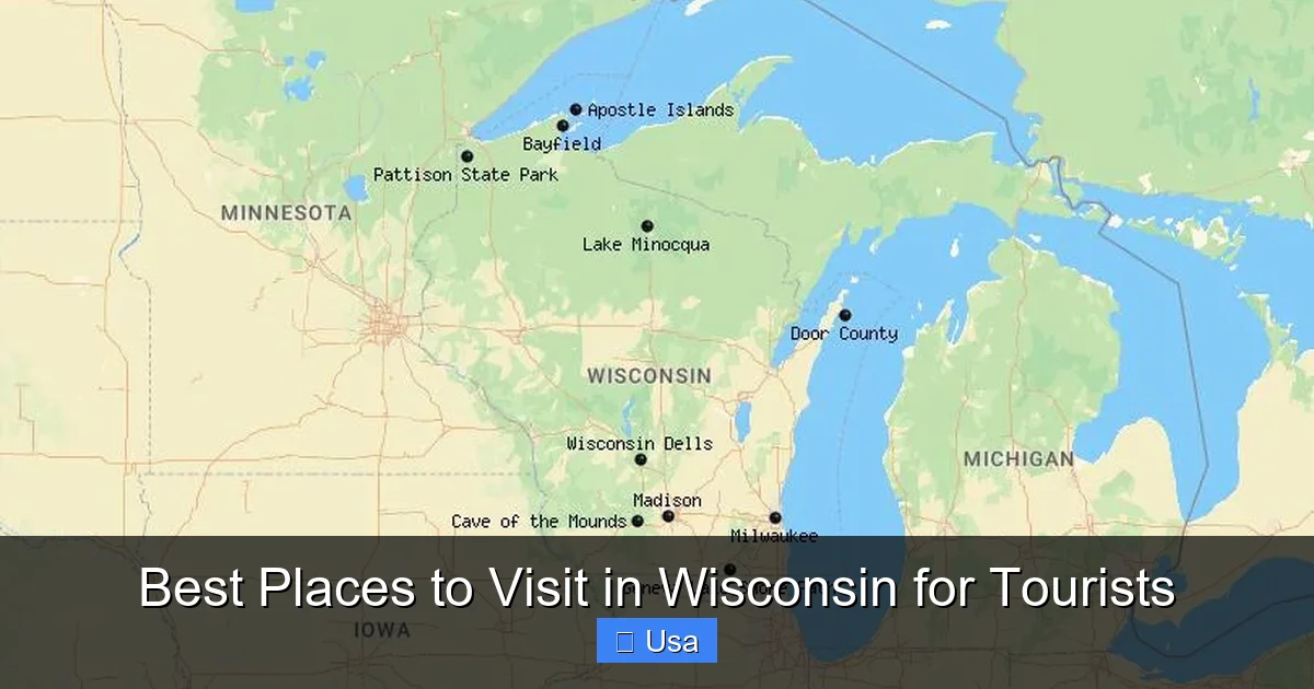 Best Places to Visit in Wisconsin for Tourists