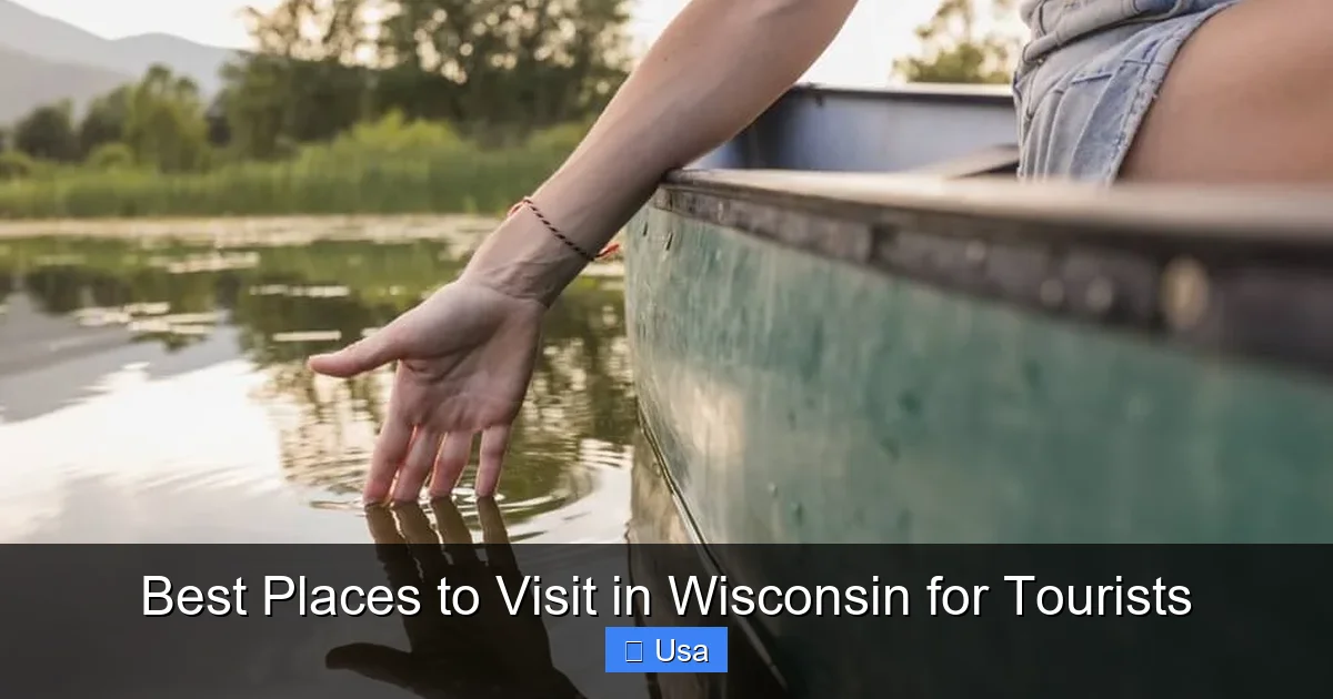 Best Places to Visit in Wisconsin for Tourists