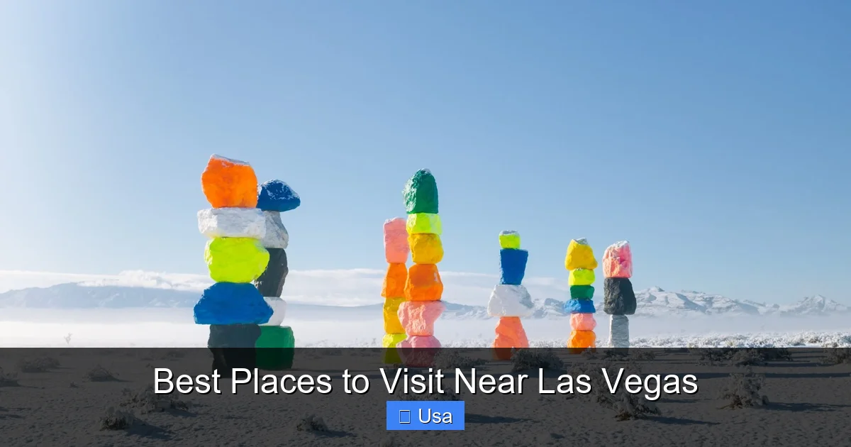Best Places to Visit Near Las Vegas
