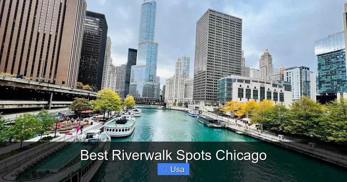 Best Riverwalk Spots Chicago